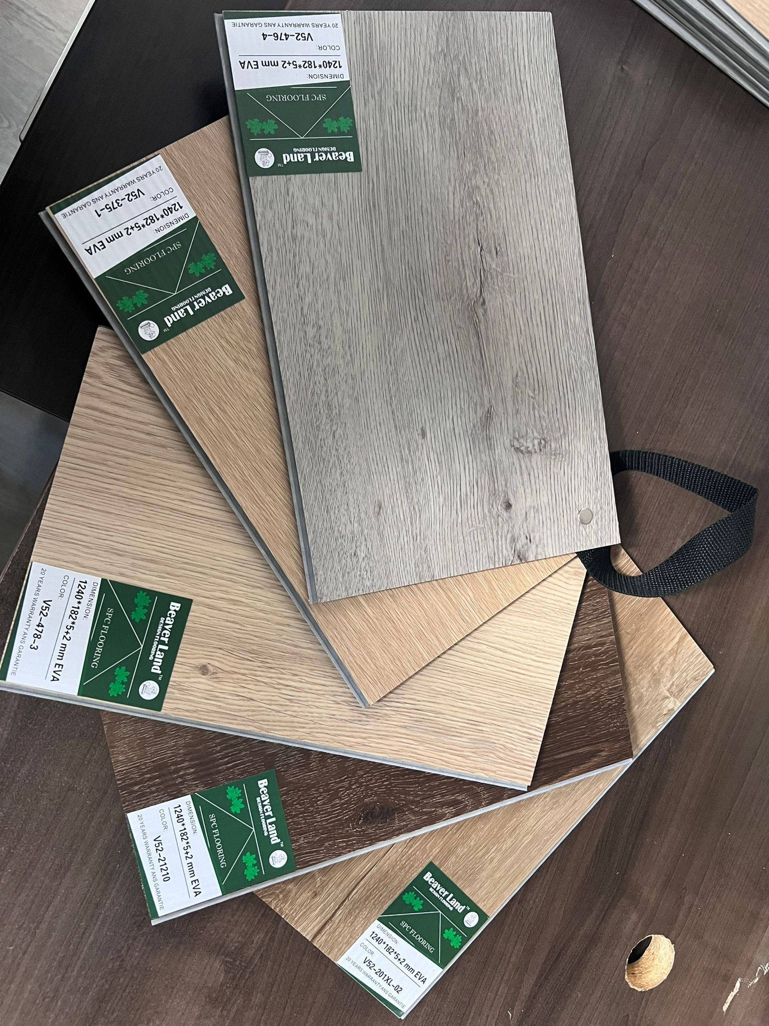 Premium SPC Vinyl Flooring Collection - Authentic Wood Textures